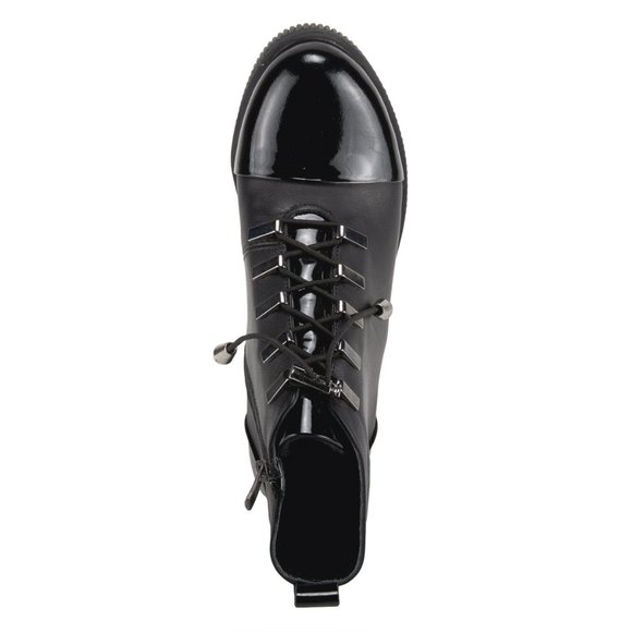 SPRING STEP JULIEN BOOTS BLACK PATENT - Picture 3 of 10